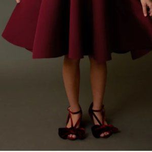 Joyfolie LUCIA HEEL IN BURGUNDY